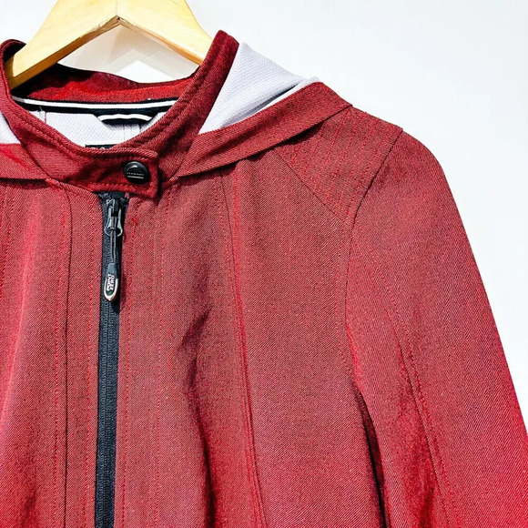 POINT ZERO Red waterproof  coat - Picture 6 of 11